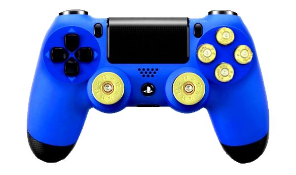 Sony PS4 Playstation Blue Dual