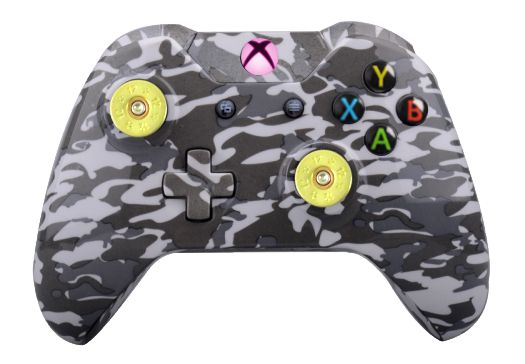 Grey Camo Hydro-Dipped Xbox On