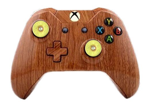 Woodgrain Hydro-Dipped Xbox On