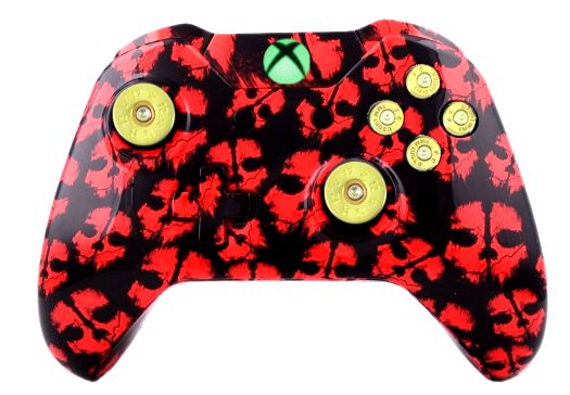 COD Ghost Red Hydro-Dipped Xbo