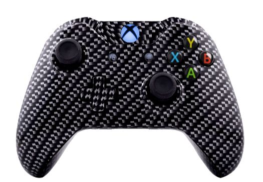 Carbon Fibre Hydro-Dipped Xbox