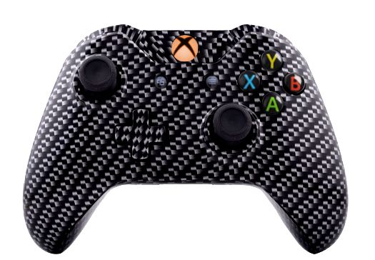 Carbon Fibre Hydro-Dipped Xbox