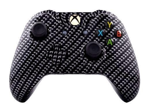 Carbon Fibre Hydro-Dipped Xbox