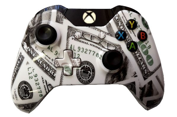 Money Maker Hydro-Dipped Xbox 