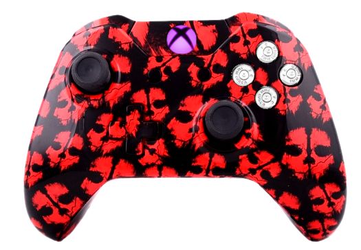 COD Ghost Red Hydro-Dipped Xbo