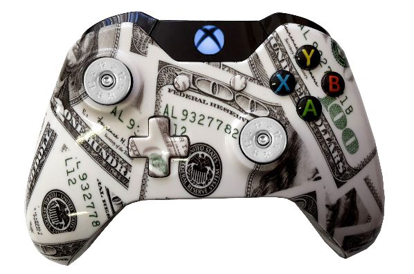 Money Maker Hydro-Dipped Xbox 