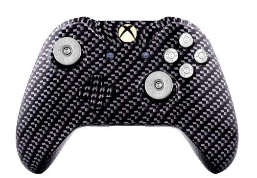 Carbon Fibre Hydro-Dipped Xbox