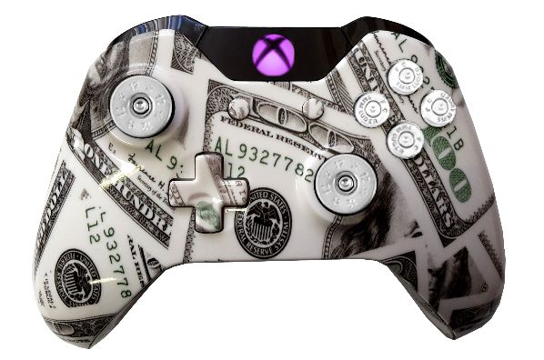 Money Maker Hydro-Dipped Xbox 